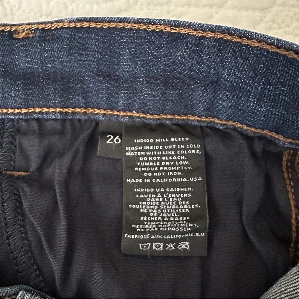 J Brand for Theory Rail Low Rise Skinny Jeans Denim Women’s 26 - Picture 7 of 11